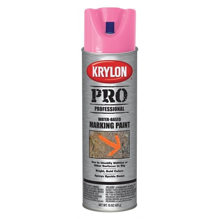 Krylon Fluorescent Pink Marking Paint 7323
